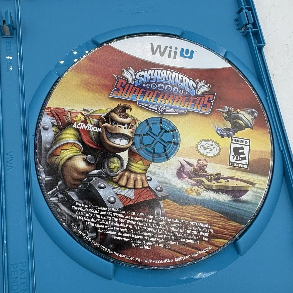 Nintendo Wii U Video Game Skylanders Superchargers Activision No Manual‎